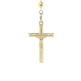 Gold Tri-Tone Rosary - White Carat - USA & Canada